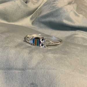 Colored Owl Bracelet